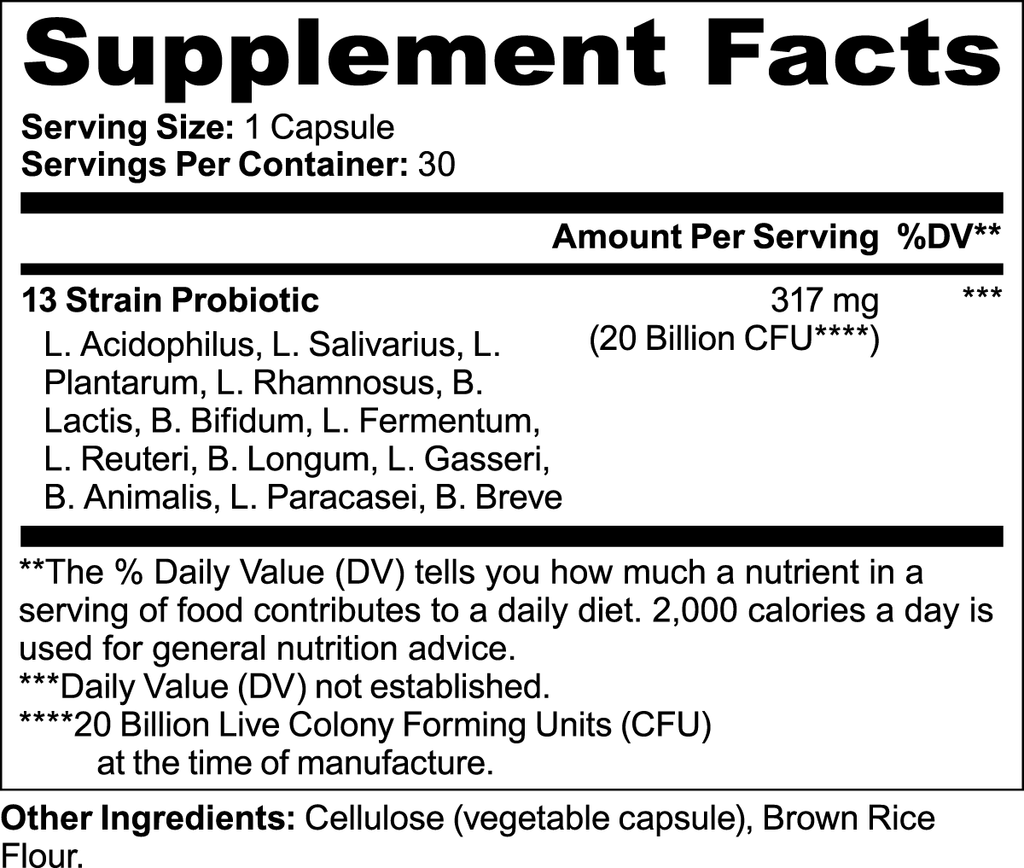 Moms Probiotic 20 Billion CFU
