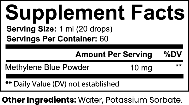 Moms Methylene Blue Drops